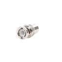 Conector BNC Macho de Rosca para Cable LP-142, RG-58/U, RG-142/U, Níquel, Oro, Delrin. . | RFB-1100-2