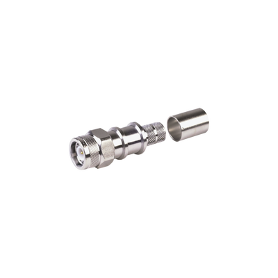 Conector TNC Macho Plegable con Pin Cautivo para cables Tipo RG8 | EZ-400-TM-X