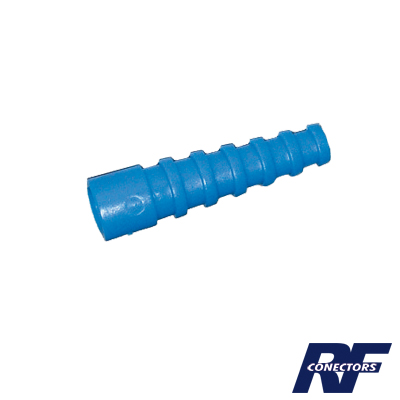 Soporte Azúl de Alivio a Tensión en Conectores y Cables tipo RG-58/U, RG-142/U, LMR-195. | PT-401503BL