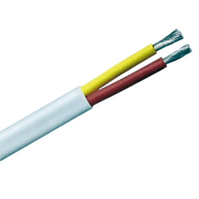 Rollo de Cable Plano / Grado Marino / Calibre 12 AWG / 2 Conductores / 500 Pies (152.4 m) | B7W12T-20-500