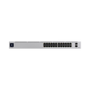 UniFi Switch USW-Pro-24-POE Gen2, con funciones capa 3, de 24 puertos PoE 802.3at/bt + 2 puertos 1/10G SFP+, 400W, pantalla informativa | USW-PRO-24-POE