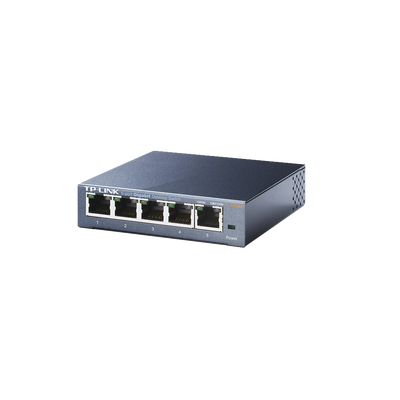 Switch Gigabit no administrable de 5 puertos 10/100/1000 Mbps | TL-SG105