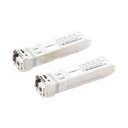 Transceptores Ópticos Bidireccionales SFP+ (Mini-Gbic) / Monomodo 1270 & 1330 nm / 10 Gbps / 10GBASE-BX / Conector LC/UPC Simplex / DDM / Hasta 10 km / 2 Piezas | LP-SFP-BD-10G-10
