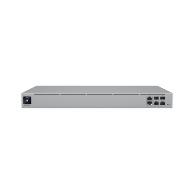 EFG UniFi Enterprise Next Generation Gateway, Hasta 500+ Dispositivos UniFi, Hasta 5,000+ Clientes, Enrutamiento IPS 12.5 Gbps, Alta Disponibilidad, Puertos 25G/10G/2.5G, Doble PSU Redundante, Pantalla Táctil | EFG