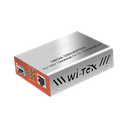 Convertidos de medios / 1 puerto RJ45 100/1000 Mbps PoE Out 802.3af/at / 1 SFP 1000Mbps / hasta 25 Km | WI-MC-111GP