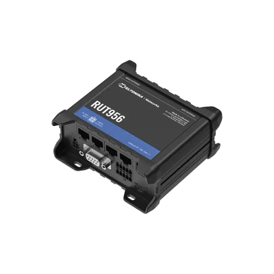 Router LTE Profesional, 4 Puertos Ethernet, RS232, RS485, WiFi 802.11b/g/n, Interface Amigable, Bandas B1, B2, B3, B4, B5, B7, B8, B28 | RUT956