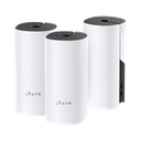 KIT 3 Routers Inalámbricos MESH Interior para Hogar / Doble Banda Wi-Fi 5 AC1200 Mbps / 2 Puerto Gigabit WAN/LAN / 2 Antenas Internas / Administración Mediante la App Deco (iOS, Android) | DECOM4-3PACK