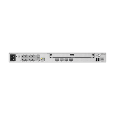 Router Empresarial / 2 puertos 10/100/1000 Mbps combo 2 puerto SFP + 1 puerto SFP+ (WAN) / 8 puerto 10/100/1000 Mbps(WAN/LAN) / Rendimiento 6 Gbps / VPN / Balanceo de Cargas / Hasta 1200 Clientes / Administración Nube Gratis | AR730