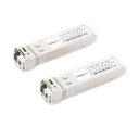 Transceptores Ópticos Bidireccionales SFP+ (Mini-Gbic) / Monomodo 1270 & 1330 nm / 10 Gbps / 10GBASE-BX / Conector LC/UPC Simplex / DDM / Hasta 60 km / 2 Piezas | LP-SFP-BD-10G-60