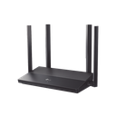 Router WiFi 6 AX 1500 Mbps / MU-MIMO 2X2 y OFDMA / 1 Puerto WAN Gigabit / 3 Puertos LAN Gigabit / Soporta IPV6 y TR-069 / 4 Antenas Beamforming / Seguridad WiFi WPA3 | EX141