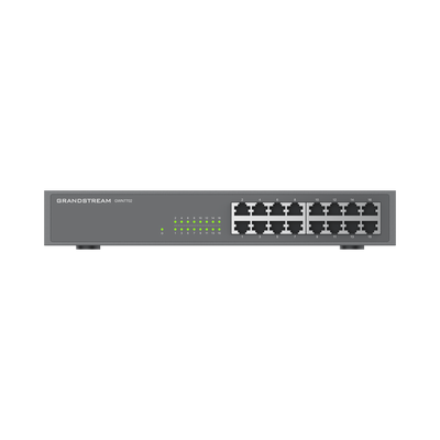 Switch No Administrable / 16 Puertos 10/100/1000 MBPS | GWN7702