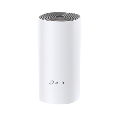 Router Inalámbrico MESH Interior para Hogar / Doble Banda Wi-Fi 5 AC1200 Mbps / 2 Puerto Gigabit WAN/LAN / 2 Antenas Internas / Administración Mediante la App Deco (iOS, Android) | DECOM4