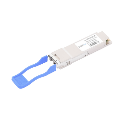 Transceptor Óptico QSFP28 (Mini-Gbic) / Monomodo 1310 nm / 100 Gbps / 100GBASE-LR4 / Conectores LC/UPC Dúplex / DDM / Hasta 2 km | LP-QSFP28-100G-SM-2