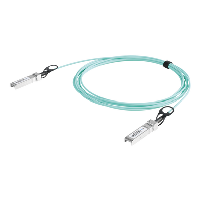 Cable AOC SFP+ de 1&10 Gbps a 1&10 Gbps / Cable de fibra óptica Activo / Longitud: 15 metros | LP-AOC-10G-15M