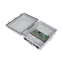 Switch WISP/FTTx con 7 puertos PoE inverso de 24V Pasivo (PoE in), 1 puerto PoE out de 24V + 2 SFP, Integrado con Gabinete NEMA IP67 para exterior | WI-PS310GFR-O