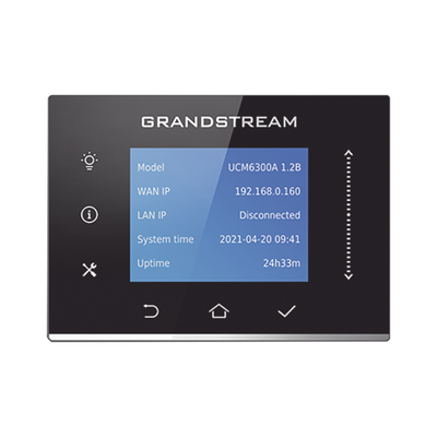 Conmutador IP-PBX 250 usuarios, hasta 50 llamadas simultaneas, solución para PyMEs | UCM6300A