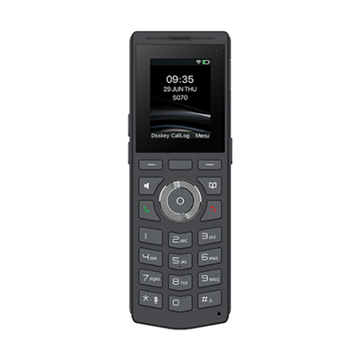 Teléfono IP Wi-Fi portátil y elegante diseñado para aplicaciones de comunicación móvil. | W610W