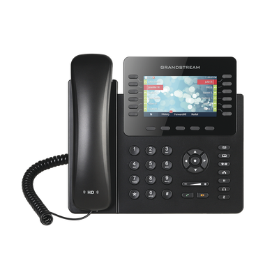 Teléfono IP empresarial de 12 Líneas con 5 teclas de función y conferencia de 4 vías, PoE | GXP-2170