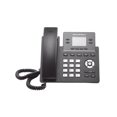 Teléfono IP Wi-Fi, Grado Operador, 4 líneas SIP con 2 cuentas, pantalla a color 2.4", codec Opus, IPV4/IPV6 con gestión en la nube GDMS | GRP-2612W