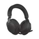 Jabra Evolve2 85, Auricular stereo versión UC con cancelación de ruido activa, dongle USB-A indicador de ocupado (Busylight)(28599-989-999) | EVOLVE2-85-UC-BK-A