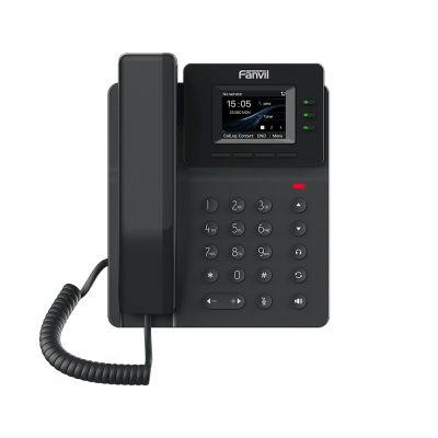 TELEFONO IP WI-FI PANTALLA A COLO 2.4 , 4 LINEAS SIP, CONFERENCIA 6 VIAS | V60W