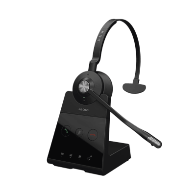 Engage 65 SE Mono con conexión DECT y USB, ideal para entornos con necesidad de seguridad o de mucha densidad (9653-553-125) | ENGAGE-65-SE-MONO