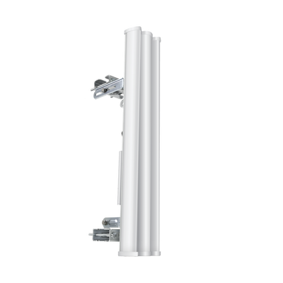 Antena sectorial para radio estaciones base airMAX de 120 grados de cobertura horizontal, 5 GHz (5.15-5.85 GHz) de 19 dBi | AM-5G19-120