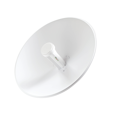 PowerBeam airMAX M5, larga distancia, frecuencia 5 GHz (5170-5875 MHz) con antena tipo plato de 25 dBi | PBE-M5-400