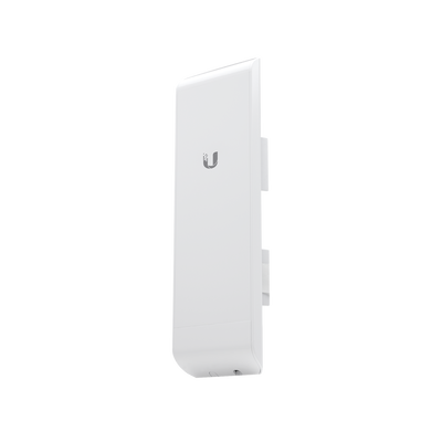 NanoStation airMAX M5 CPE, hasta 150 Mbps, frecuencia 5 GHz (5170-5875 MHz) con antena integrada de 16 dBi | NSM5