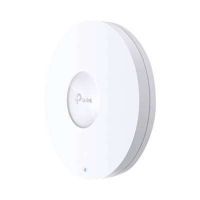 Punto de Acceso Omada / Wi-Fi 6 AX1800 MU-MIMO 2X2 / Omada Mesh / Alta Densidad de Usuarios / Configuración por Controlador o Stand-Alone / Para Montaje en Techo-pared / Alimentación PoE+ | EAP620HD
