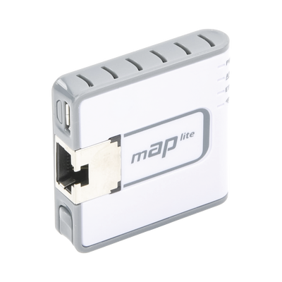 (mAP lite) Mini Access Point 1 Puerto Fast Ethernet, Wi-Fi 2.4GHz 802.11b/g/n | RBMAPL-2ND