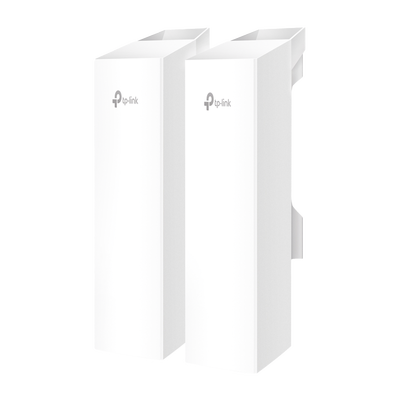Punto de Acceso Omada / WiFi AC 867Mbps en 5GHz / Emparejamiento Automático / 3 puertos Gigabit / PoE Pasivo 24 Vcc / Antenas Direccional de 11 dBi MIMO 2x2 / Adminsitración Remota Mediante Omada | EAP215BRIDGEKIT