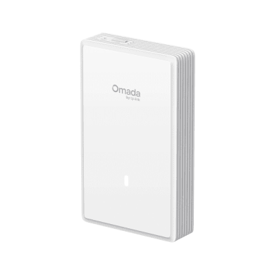 Punto de Acceso Omada / Wi-Fi 7 BE3600 MU-MIMO 2x2 / 1 Puerto Entrada 2.5 Gbps PoE ++ / 1 Puerto 2.5 Gbps PoE pass-through / 2 Puertos 1 Gbps / Mesh Omada / Operaciones Multiencale (MLO) / Configuración por Controlador o Stand-Alone / Para Montaje | EAP725-WALL