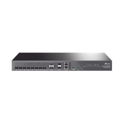 Deltra Stream - OLT de 8 Puertos XGSPON & GPON Combo / Conexión Hasta 2,048 ONUs / 2 Puerto 40G QSFP+ Uplink / 2 Puertos SFP+ 10G Uplink / Fuentes Redundantes AC-AC (incluidas) /  Administración desde la Nube Sin Costo (DPMS) | DSP750008