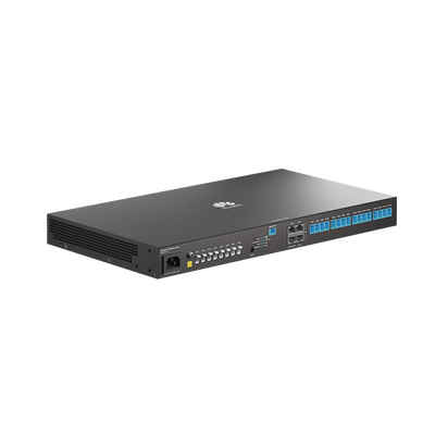 HUAWEI MiniFTTO - Gateway Óptico / 4 puertos GE (WAN/LAN) + 1 puerto XGPON (SC/UPC) + 8 puertos PoF (XC/UPC) + 16 puertos GPON(SC/UPC) /  VPN / VLANs /  Wi-Fi Roaming / Firewall / Administración Nube | F1001-AC