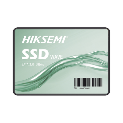 Unidad de Estado Solido (SSD) 128 GB / 2.5" / SATA III / ALTO PERFORMANCE / Para Gaming y PC Trabajo Pesado / 460 MB/s Lectura / 370 MB/s Escritura | HS-SSD-WAVE(S)/128G