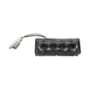 Módulo con 4 LEDs de reemplazo para torreta X67R, Color Rojo | Z67-M4-R