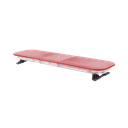 Barra de luces LED de 47" con 88 LEDs de alta potencia, color rojo, ideal para equipar ambulancias y unidades de bomberos | X67RV2