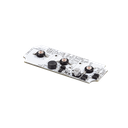 Tablilla de reemplazo con 3 LED color Ámbar para X605 | Z605-M3-A