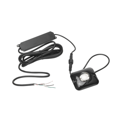 Estrobo Oculto de 1 LED de 10W, Ideal para Vehículos Encubierto, Color Rojo | X120-R