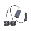 Par de Lámparas Ultra Brillantes con 6 LEDs cada una, Color Azul/Claro, Ideales para Vehículos Encubierto | X12BW