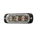 Luz Auxiliar de 3 LED, Azul, SAE, 12-24 Vcd, Lente transparente | SP3B