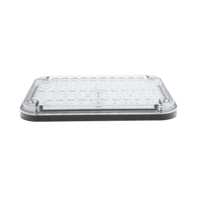 Luz de Advertencia de 9X7", Bicolor Rojo/Claro, Ideal para Ambulancias | XLTE515RWV2
