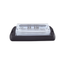 Luz Auxiliar Ultra Brillante X13 de 4 LEDs, Color Claro, con mica transparente | X13-W