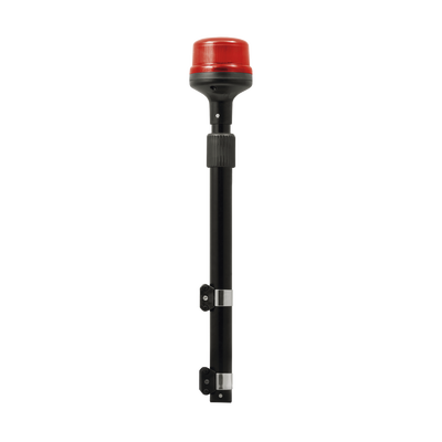 Luz Telescópica para Motocicletas, 8 LED, Roja, SAE Clase I | SPT16R