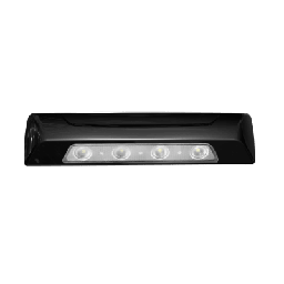 [SPW12-B] Luz de Escena, 4 led, Bisel Blanco, 12–24vcd, Led Blanco y Lente Transparente | SPW12-B