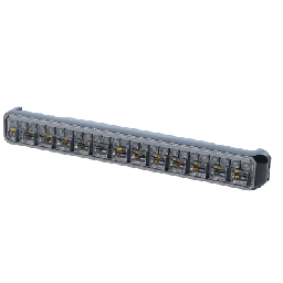 [SP88RRAW] Luz Auxiliar de 45 LEDs Rojo, Ambar y Blanco, 11.42", 12 a 24 VCD | SP88RRAW