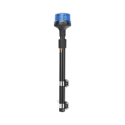 [SPT16B] Luz Telescópica para Motocicletas, 8 LED, Azul, SAE Clase I | SPT16B