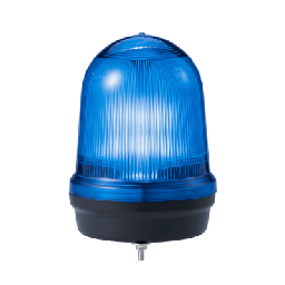 [MFL125-110240-B] LED con patrones fijo/intermitente, estroboscópico y simulación rotatorio, Color Azul de 110-240 VCA | MFL125-110240-B