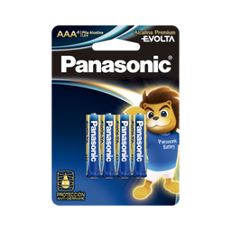 [LR03EGL/4B] Batería Alcalina AAA 1.5V EVOLTA / No recargable / Paquete de 4 Baterías | LR03EGL/4B